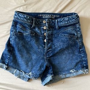 High waisted American eagle shorts